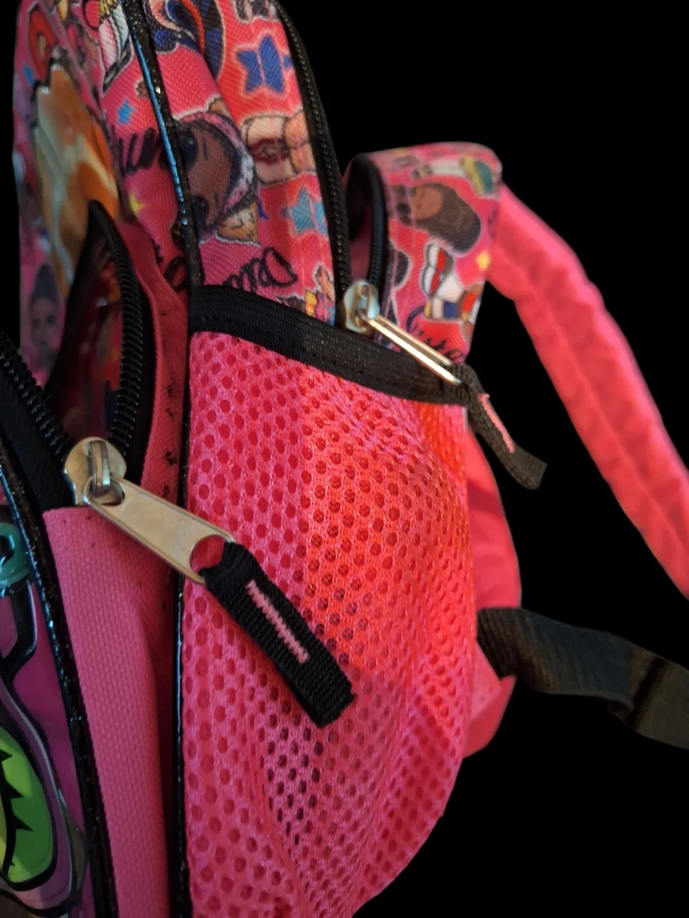 L.O.L. Surprise! Pink Character Print Crossbody Bag